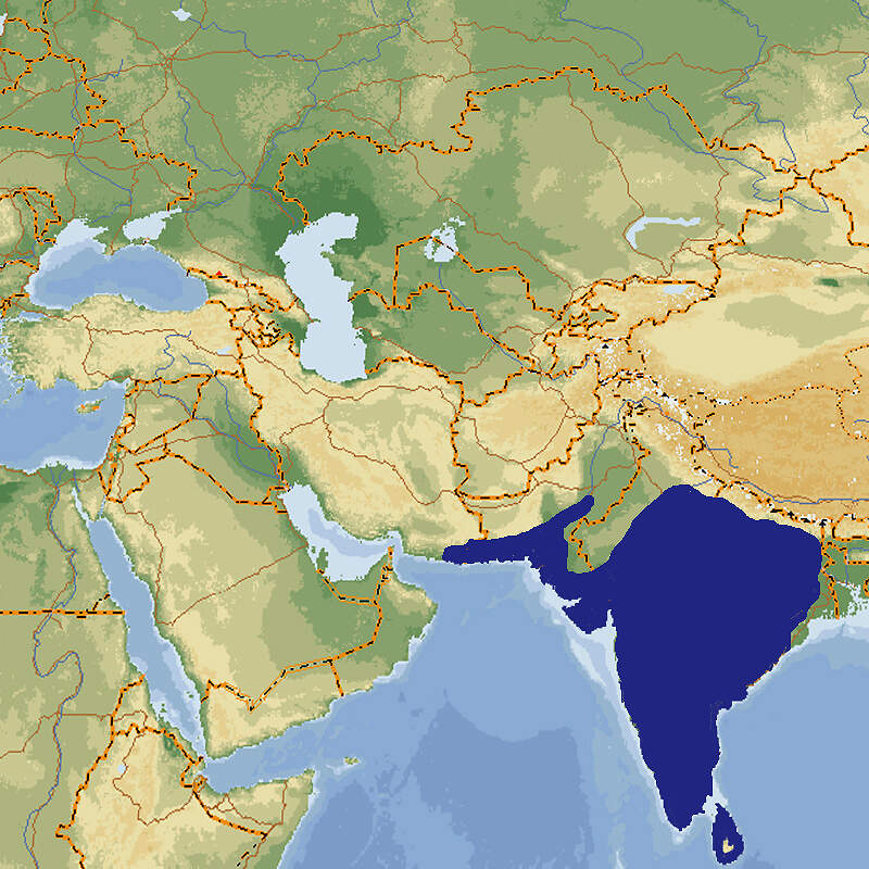 306 002 001 008 crocodylus palustris map