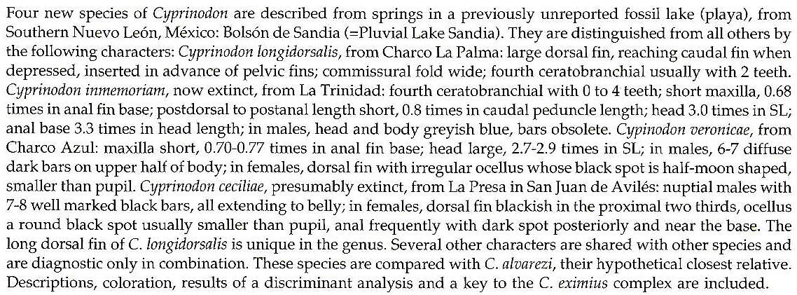 Cyprinodon longidorsalis PDF