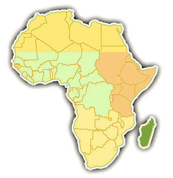 Afrika Regionen